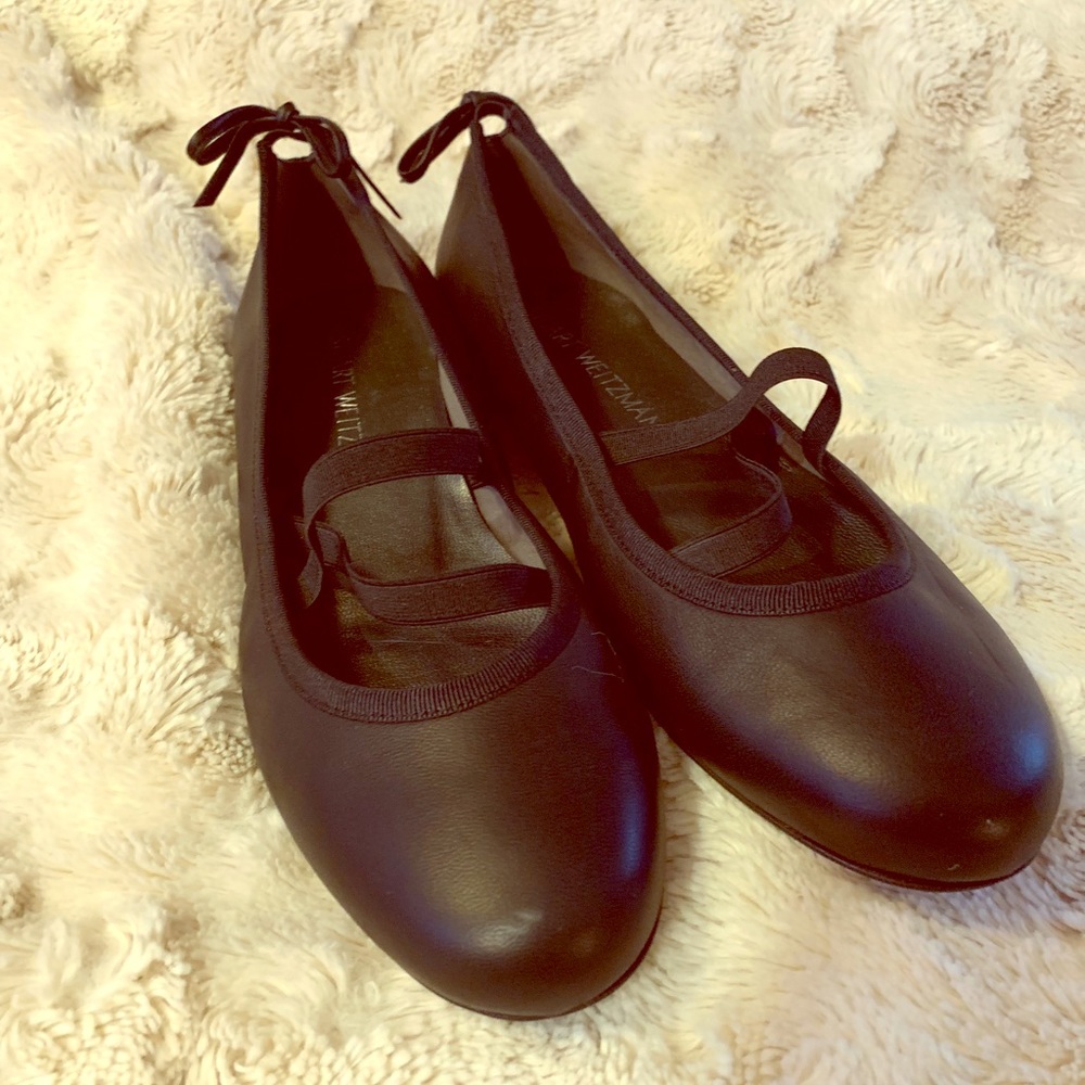 Stuart Weitzman Bolshoi ballet flats